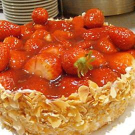 Erdbeer-Kuchen